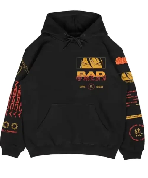 Bad Omens Sharingan Pullover Hoodie