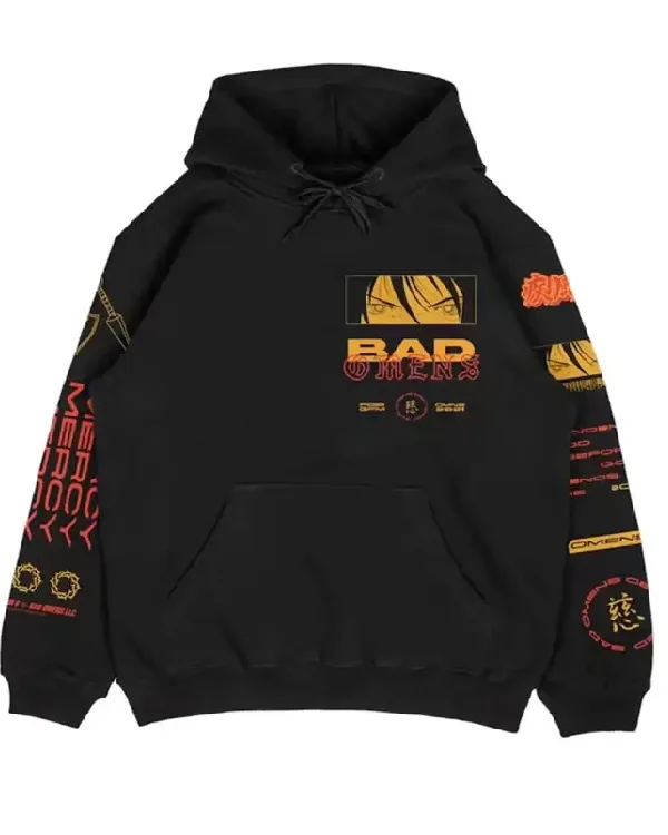 Bad Omens Sharingan Pullover Hoodie