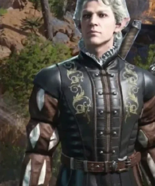 Baldur's Gate 3 Astarion Leather Jacket