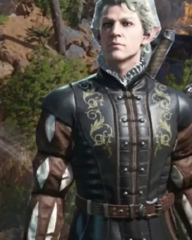 Baldur's Gate 3 Astarion Leather Jacket