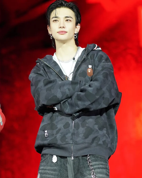 Bape x Stray Kids Shark Full Zip Hoodie black sale