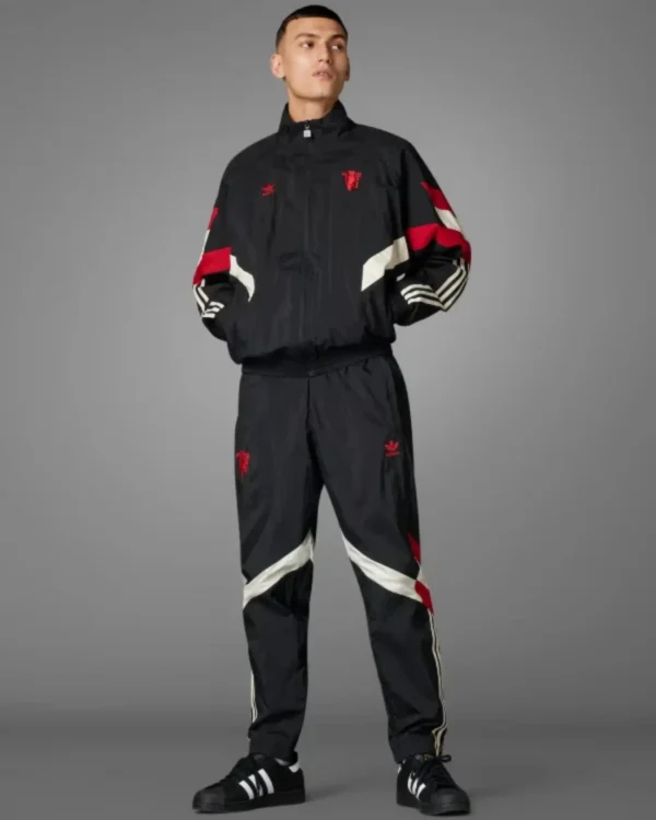 Barry Keoghan x Adidas Manchester United Jacket Tracksuit Black