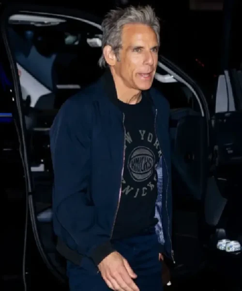 Ben Stiller Cavaliers v Knicks 2025 Bomber Jacket