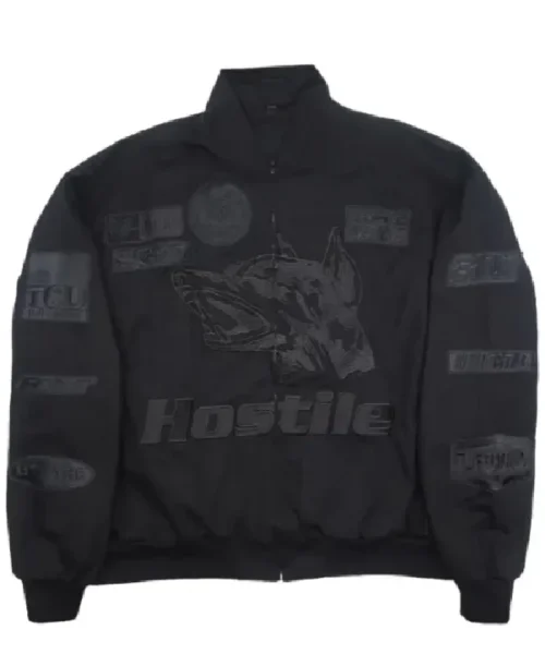Blackout Hostile Race Car Jacket