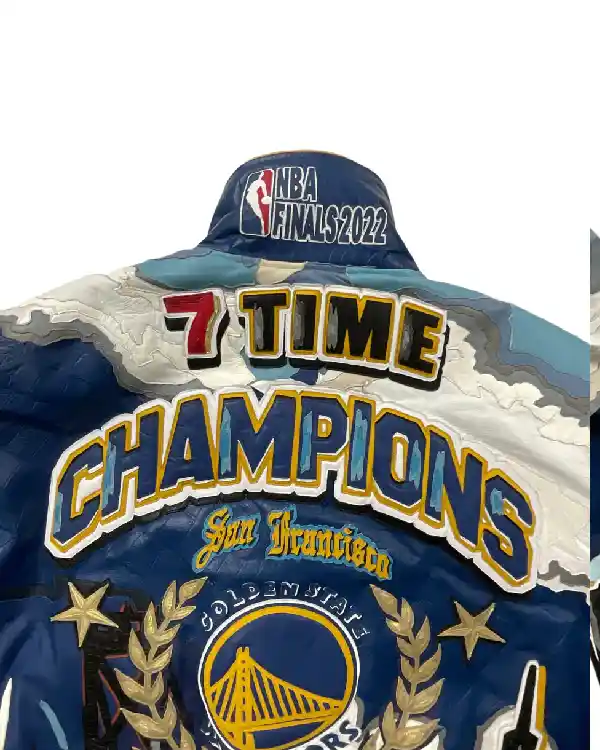 Buy Championship Golden State Leather Warriors Leather Jacket For Mens and Womens
