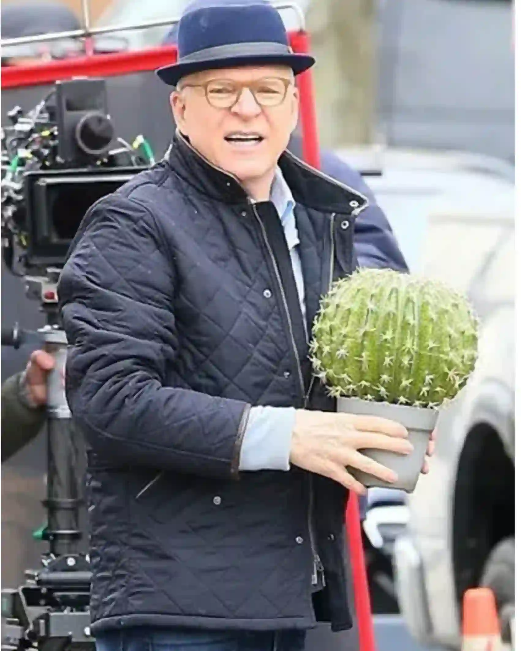 Buy Charles-Haden Savage Only Murders in the Building Quilted Jacket For Sale