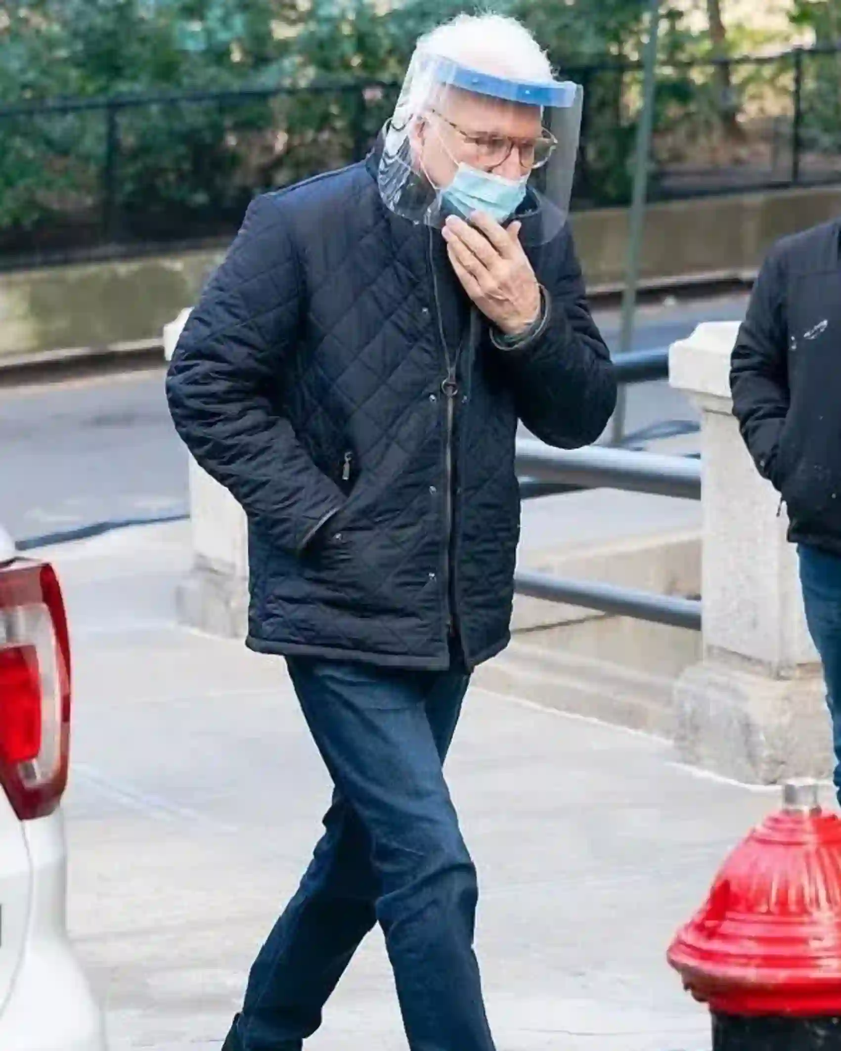 Buy Charles-Haden Savage Only Murders in the Building Quilted Jacket Sale Side post