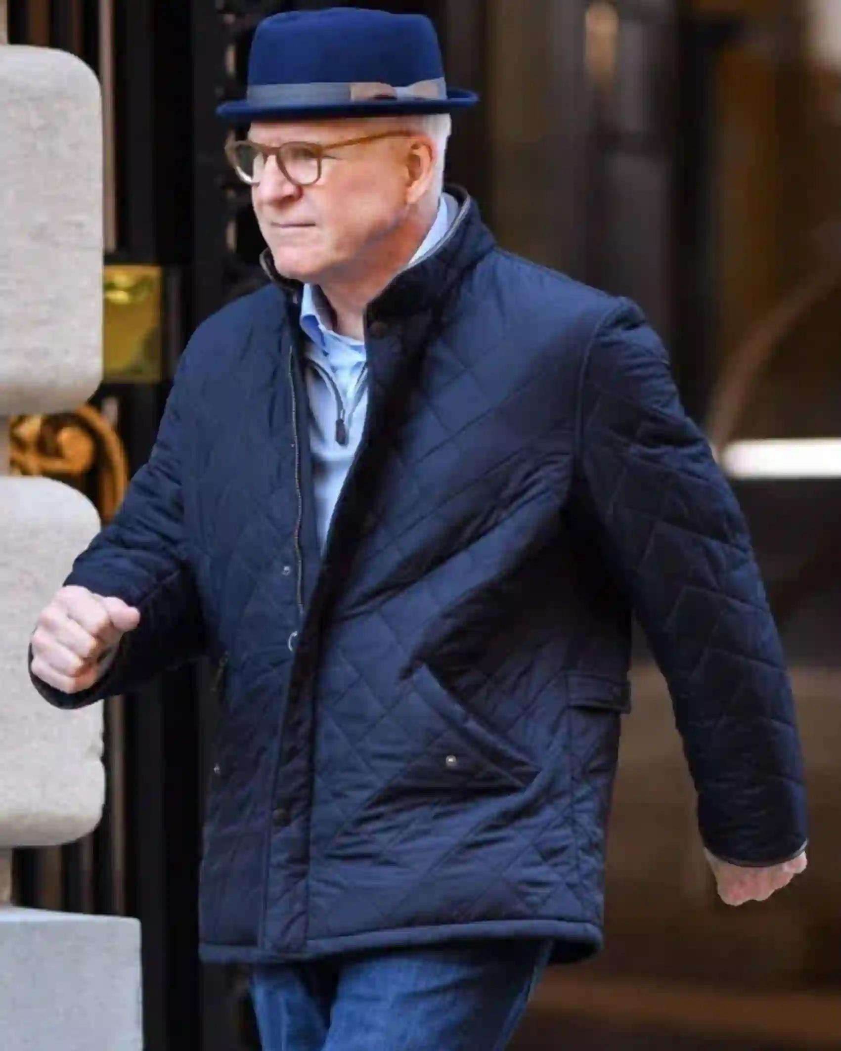 Buy Charles-Haden Savage Only Murders in the Building Quilted Jacket Sale