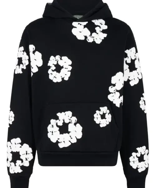 Buy Denim Tears Wreath-Print Hoodie For Sale