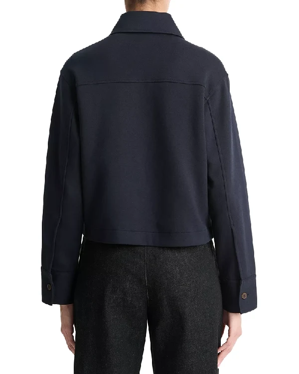 Buy Eva Longoria Searching For Spain 2025 Eva Longoria Blue Jacket Sale Back