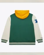 Buy Green Bay Packers Green Sideline Varsity Fleece Full-Snap Jacket for Men and Women