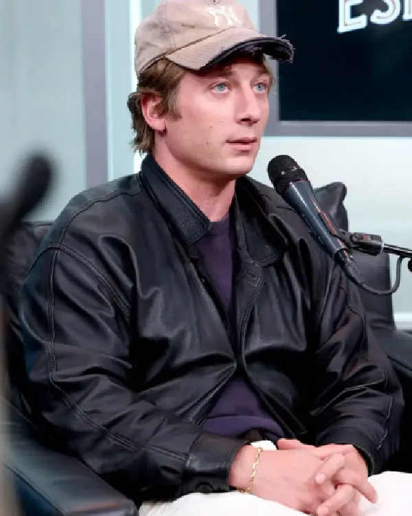 Buy Jeremy Allen White SiriusXM’s Springsteen_ Deliver Me From Nowhere Town Hall Black Leather Jacket sale