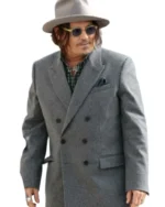 Buy Johnny Depp Paris Fashion Week 2025 Grey Blazer Sale