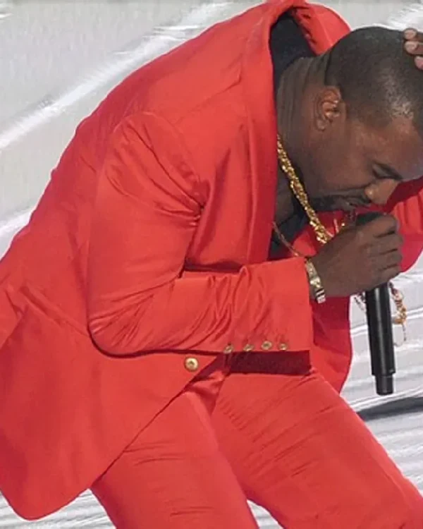 Buy Kanye Red Suit For Men and Women For Sale