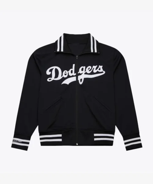 Buy Los Angeles Dodgers Black Mitchell & Ness Cooperstown Vintage Logo Replica Batting Practice Jacket