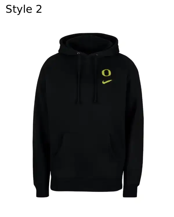 Buy Recreated – Nike Oregon Ducks Grateful Dead Sideline Hoodie Black Sale Style 02