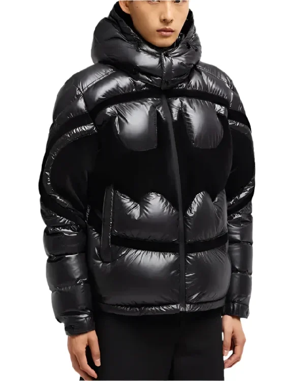 Buy Recreation Batman Moncler Black Hooded Jacket For Men & Women