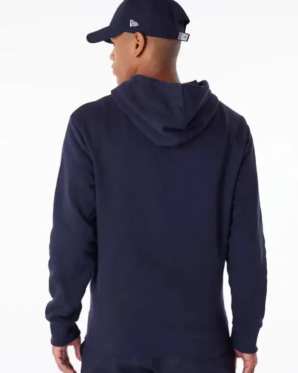 Buy Recreation – New Era New York Yankees MLB Essential Navy Full Zip Hoodie Sale Back