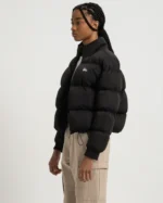 Buy Recreation – Stussy Graffiti Black Puffer Jacket Sale