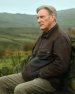 Buy Ridley S01 Tv Series Alex Ridley Adrian Dunbar Brown Leather Jacket