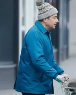 Buy Rowan Atkinson TV-Series Man VS Baby 2025 Trevor Bingley Blue Jacket Sale Site post