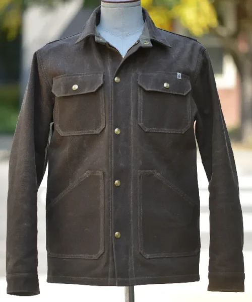 Buy Ship John Brown Suede Leather Jacket sale