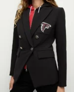 Buy Show Your Atlanta Falcons Pride in Style with This Women’s Black Blazer For Sale