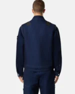 Buy Stone Island Indigo Polypropylene Blue Denim Light-Rinsed Utility Vest back