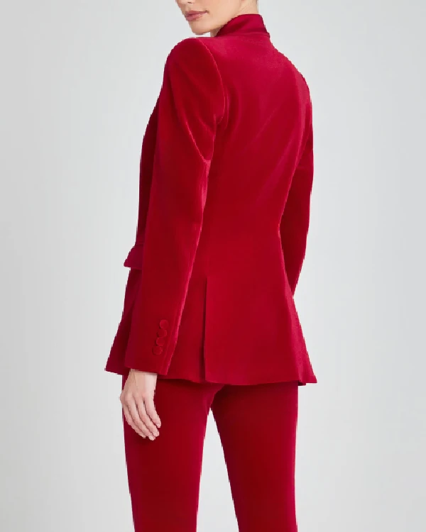 Buy Strictly Come Dancing S23 Tess Daly Red Blazer Sale Back