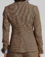 Buy Virgin River Alexandra Breckenridge (Melinda Monroe) Plaid Texture Wool Blazer