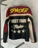 Buy Young Thug Sp5der Sweet Tooth Rodeo Leather Racing Jacket sale