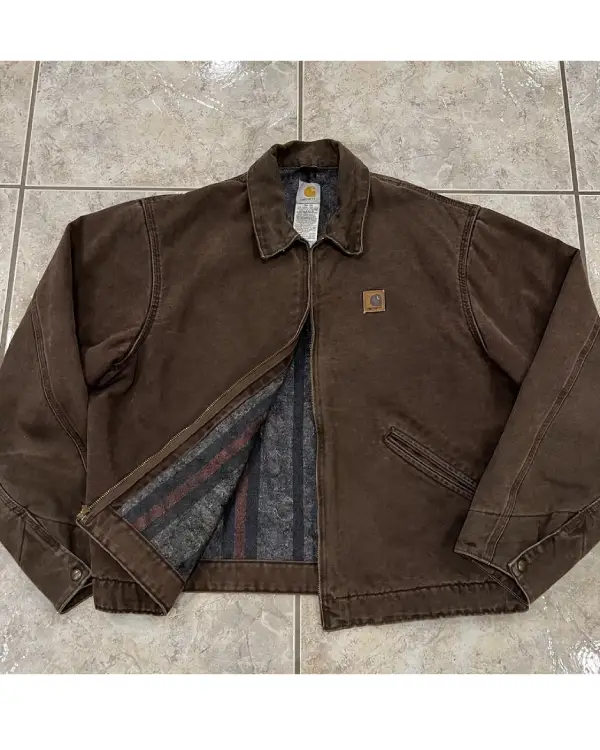 Carhartt Detroit Blanket Lined Full Zip Jacket
