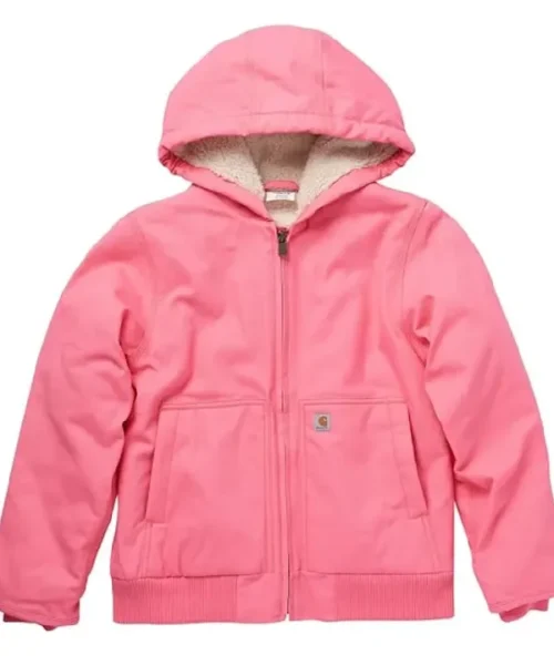 Carhartt Lined Hooded Active Pink Jacket