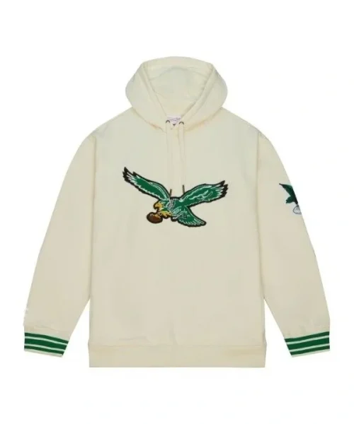 Chainstitch Philadelphia Eagles Cream Hoodie