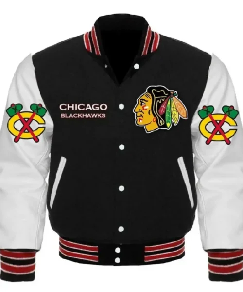 Chicago Blackhawks Varsity Jacket
