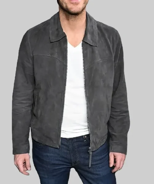 Chris Pratt Grey Suede Jacket