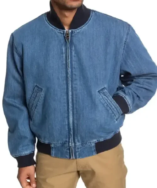 Denim Bomber Jacket
