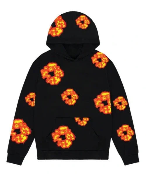 Denim Tears x Offset Wreath Black Hoodie