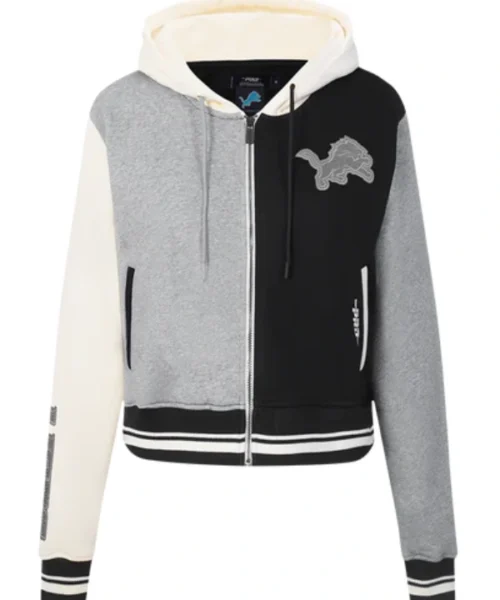 Detroit Lions Reverse French Terry Hoodie