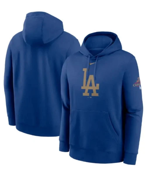 Dodgers Nike Royal Club Fleece Pullover Hoodie