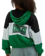 Erin Andrews Philadelphia Eagles Windbreaker Tricolor Jacket