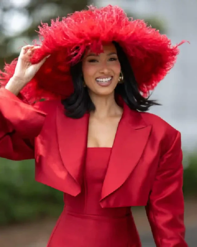 Evelyn Ellis Spring Champion Stakes Day Cropped Blazer