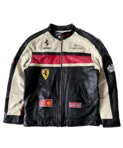 Ferrari Leather Racing Jacket