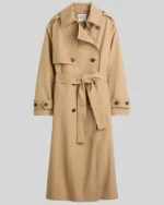 Gap × Sandy Liang Bow-Back Trench Coat