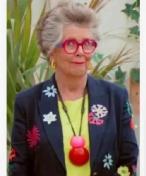 Great British Bake Off Prue Leith Floral Print Blazer