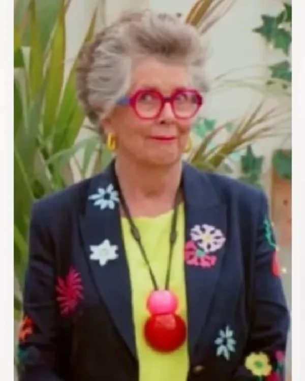 Great British Bake Off Prue Leith Floral Print Blazer