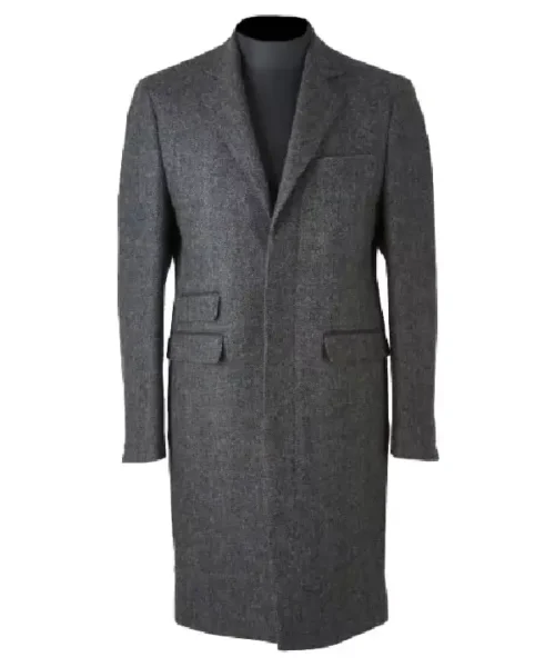Grey Idris Elba DCI John Luther Coat