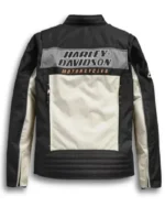 Harley Davidson Color Blocked Biker Jacket