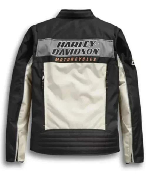 Harley Davidson Color Blocked Biker Jacket