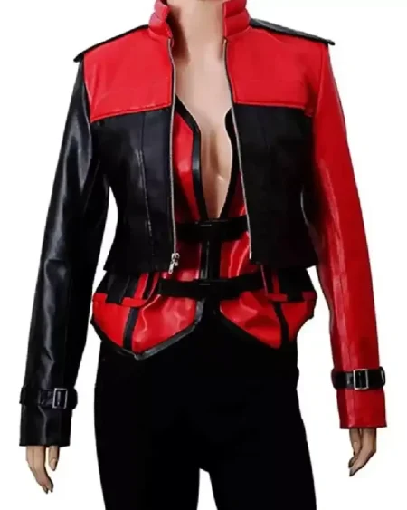Harley Quinn Leather Jacket